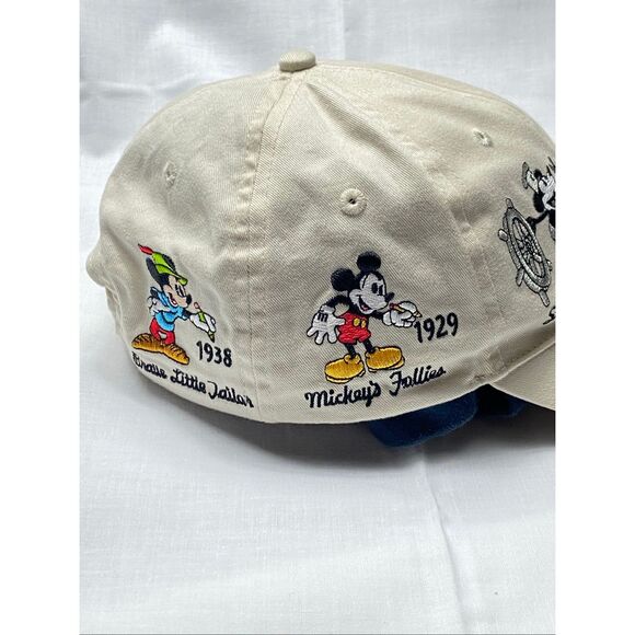 Disney Mickey Mouse Steamboat Willie Hat Cap Embroidered 1928 Walt Disney World - Picture 2 of 7